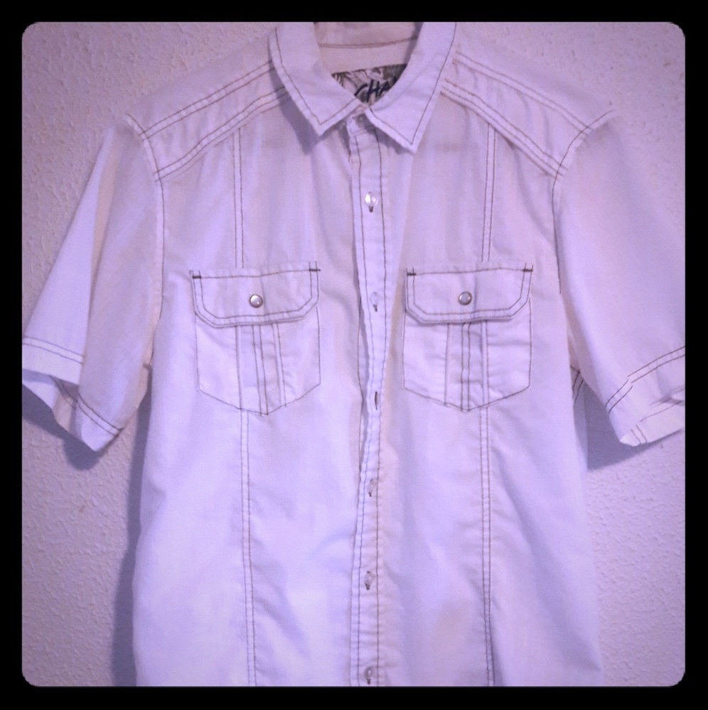 Chalc - white button-down